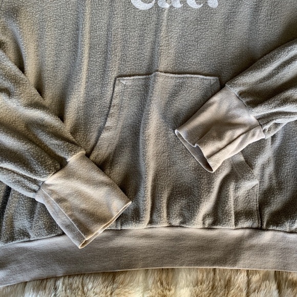 Wildfox Grey I’m a cat jumper size L - Picture 3 of 6